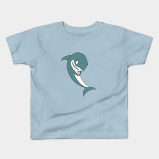 Shark Handheld Gaming Kids T-Shirt